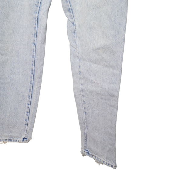 VTG Vintage High Rise Bare Back Jordache Jeans Floral Pockets Light Rinse 90s 28 - Picture 5 of 14